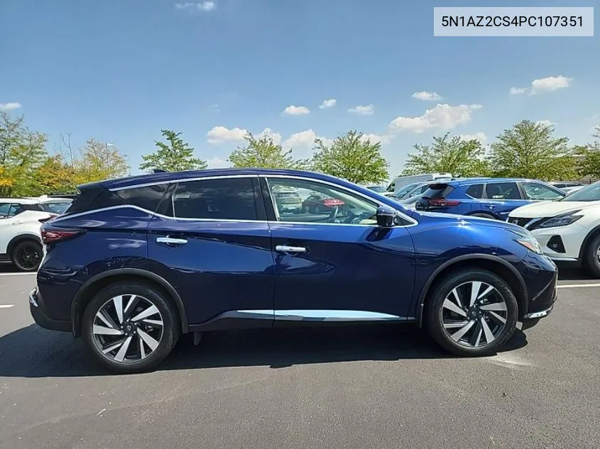 2023 Nissan Murano Sl VIN: 5N1AZ2CS4PC107351 Lot: 40260927