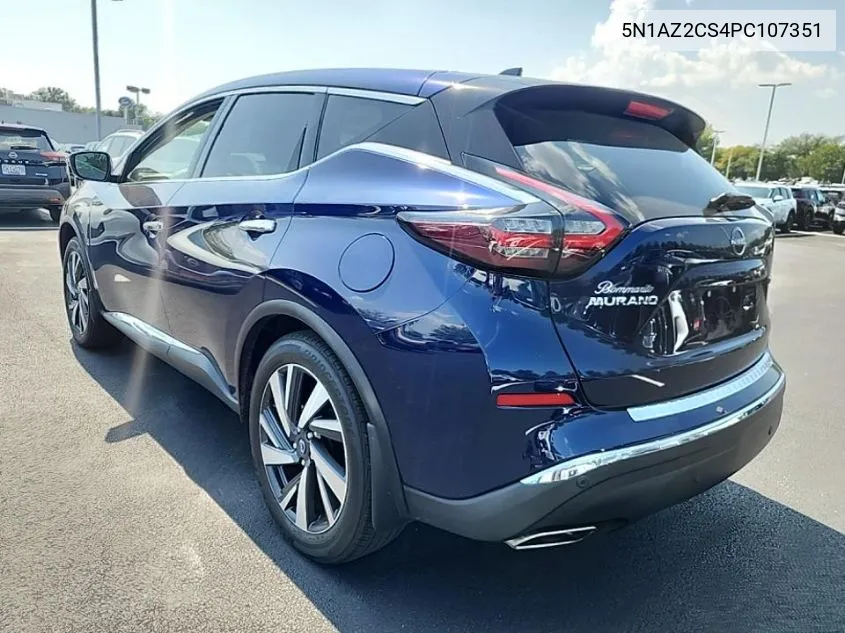 2023 Nissan Murano Sl VIN: 5N1AZ2CS4PC107351 Lot: 40260927