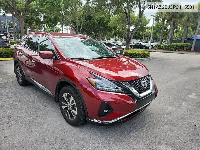 5N1AZ2BJ3PC115501 2023 Nissan Murano Sv