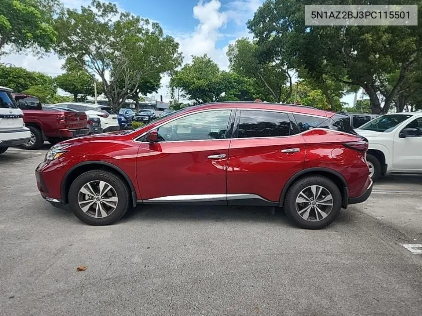 5N1AZ2BJ3PC115501 2023 Nissan Murano Sv