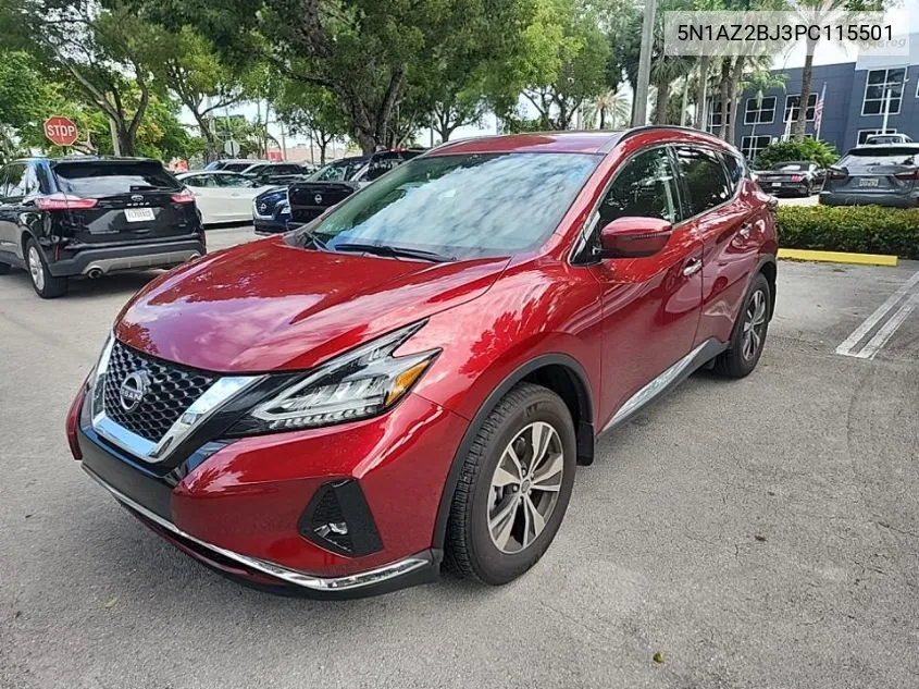 5N1AZ2BJ3PC115501 2023 Nissan Murano Sv