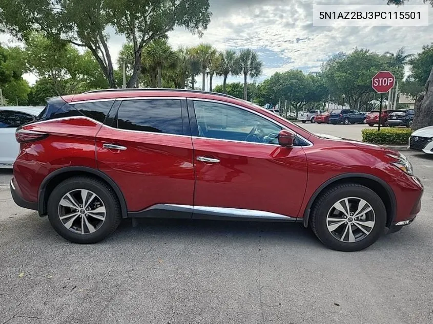 5N1AZ2BJ3PC115501 2023 Nissan Murano Sv