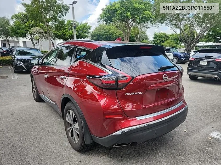 5N1AZ2BJ3PC115501 2023 Nissan Murano Sv