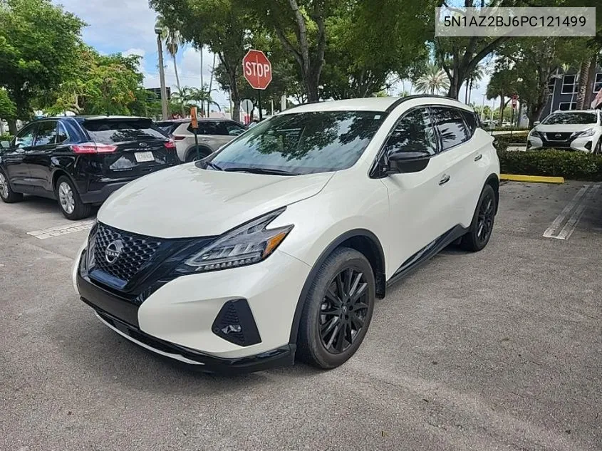 2023 Nissan Murano Sv VIN: 5N1AZ2BJ6PC121499 Lot: 40260970