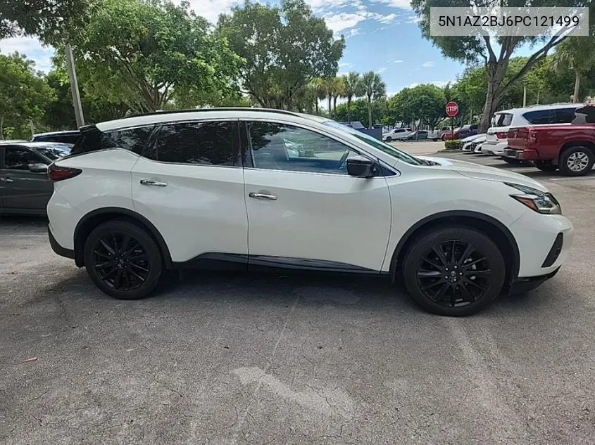 2023 Nissan Murano Sv VIN: 5N1AZ2BJ6PC121499 Lot: 40260970