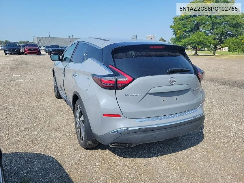 2023 Nissan Murano Sl VIN: 5N1AZ2CS8PC102766 Lot: 40261011