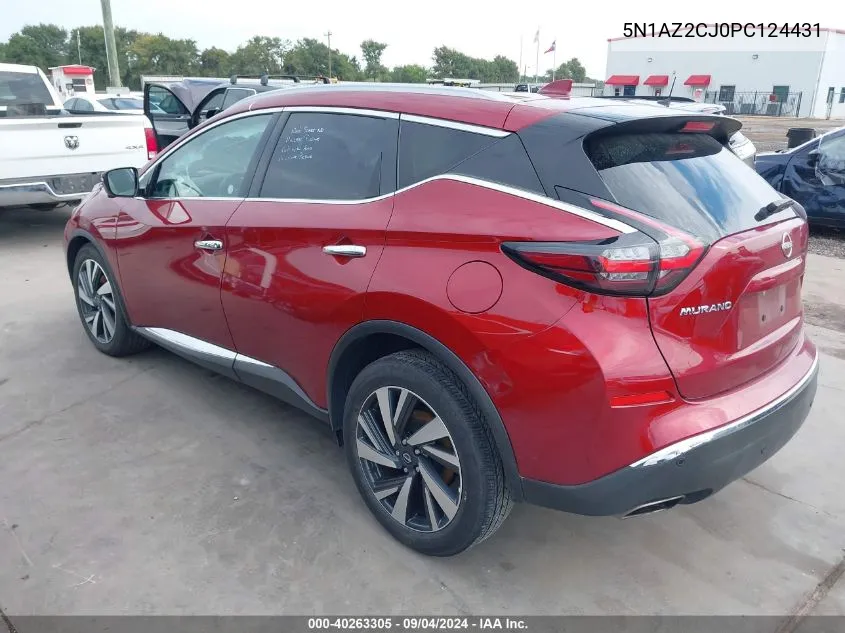 5N1AZ2CJ0PC124431 2023 Nissan Murano Sl Fwd