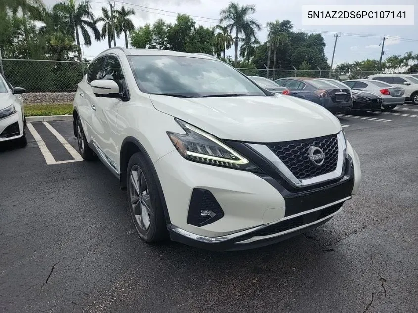 2023 Nissan Murano Platinum VIN: 5N1AZ2DS6PC107141 Lot: 40271705