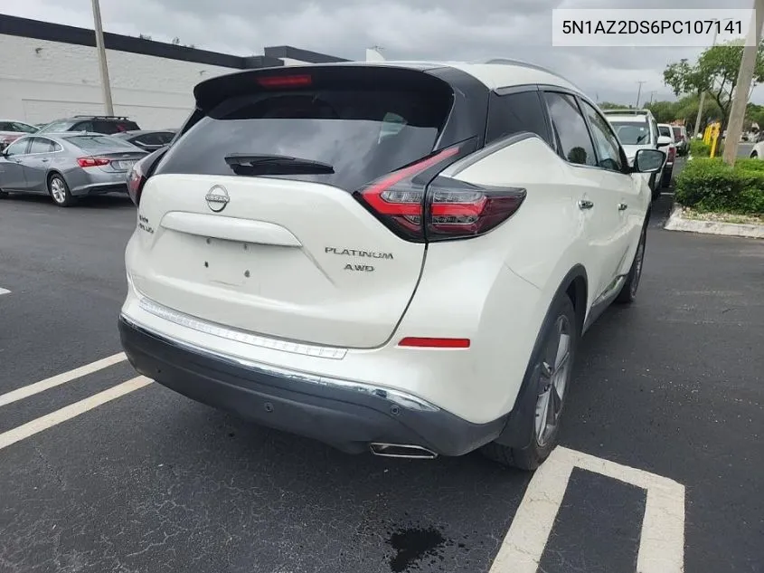 2023 Nissan Murano Platinum VIN: 5N1AZ2DS6PC107141 Lot: 40271705