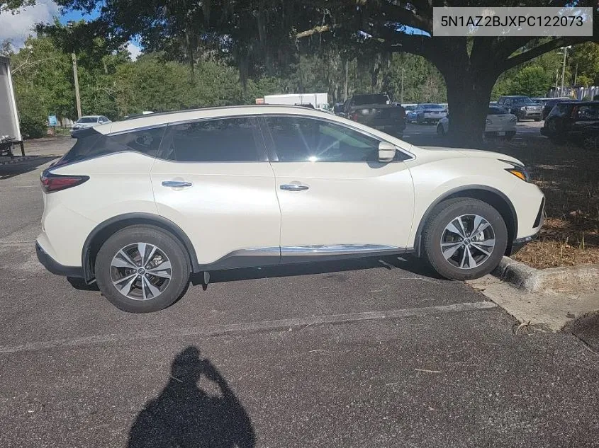 2023 Nissan Murano Sv VIN: 5N1AZ2BJXPC122073 Lot: 40271730