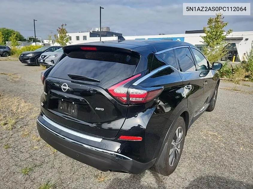 2023 Nissan Murano S VIN: 5N1AZ2AS0PC112064 Lot: 40304543