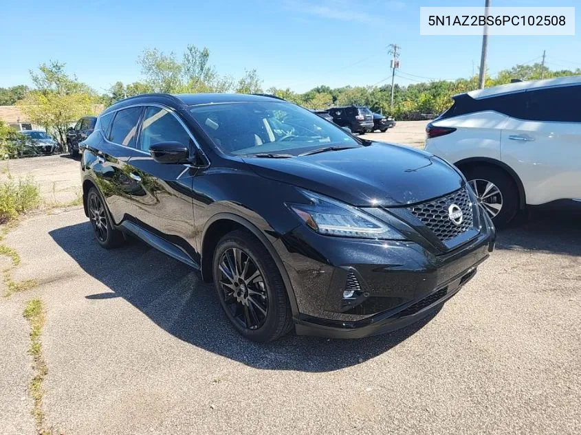 2023 Nissan Murano Sv VIN: 5N1AZ2BS6PC102508 Lot: 40304545