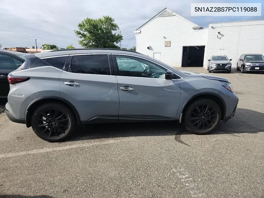 2023 Nissan Murano Sv VIN: 5N1AZ2BS7PC119088 Lot: 40304546