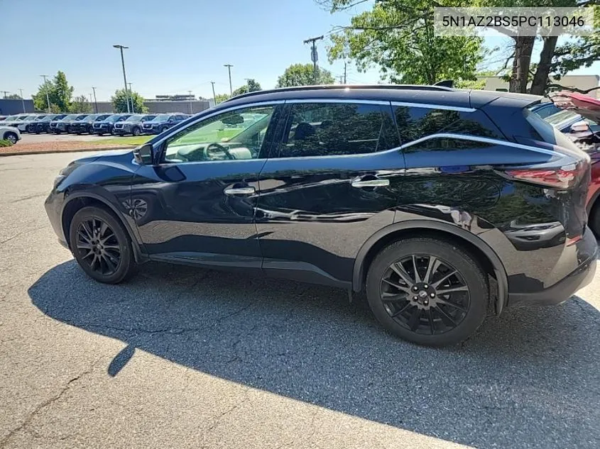 2023 Nissan Murano Sv VIN: 5N1AZ2BS5PC113046 Lot: 40304666