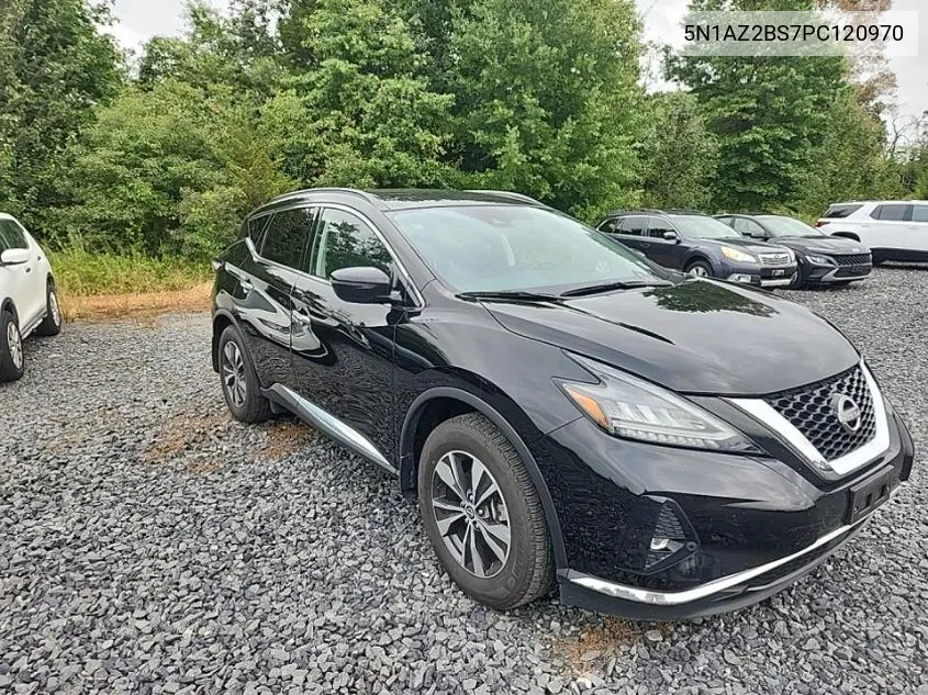 2023 Nissan Murano Sv VIN: 5N1AZ2BS7PC120970 Lot: 40304667