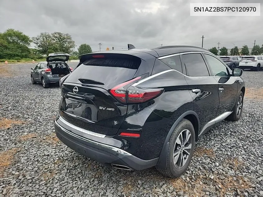 2023 Nissan Murano Sv VIN: 5N1AZ2BS7PC120970 Lot: 40304667