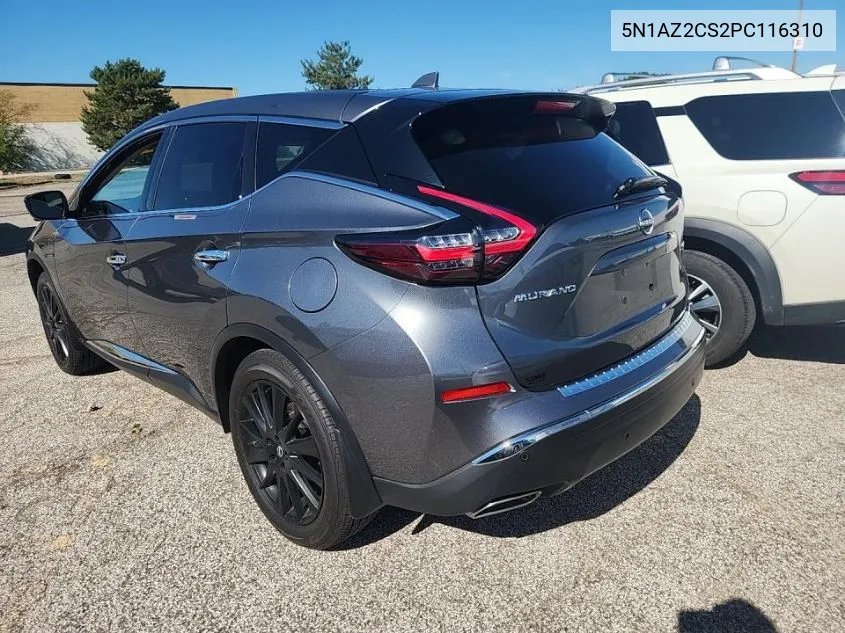 5N1AZ2CS2PC116310 2023 Nissan Murano Sl