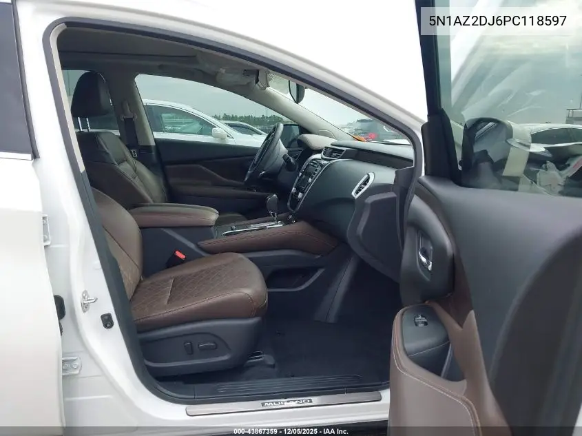 5N1AZ2DJ6PC118597 2023 Nissan Murano Platinum Fwd