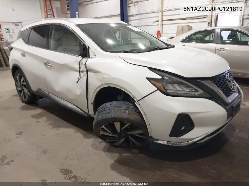 5N1AZ2CJ0PC121819 2023 Nissan Murano Sl Fwd