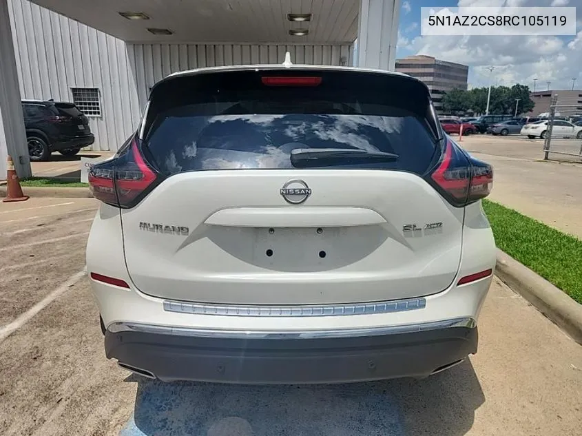 5N1AZ2CS8RC105119 2024 Nissan Murano Sl