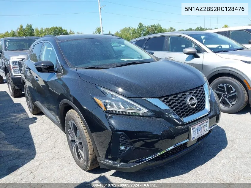 2024 Nissan Murano Sv Intelligent Awd VIN: 5N1AZ2BS2RC128476 Lot: 40310702