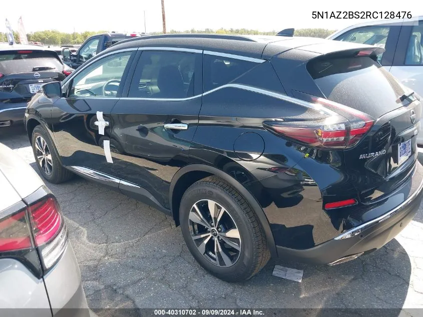 5N1AZ2BS2RC128476 2024 Nissan Murano Sv Intelligent Awd