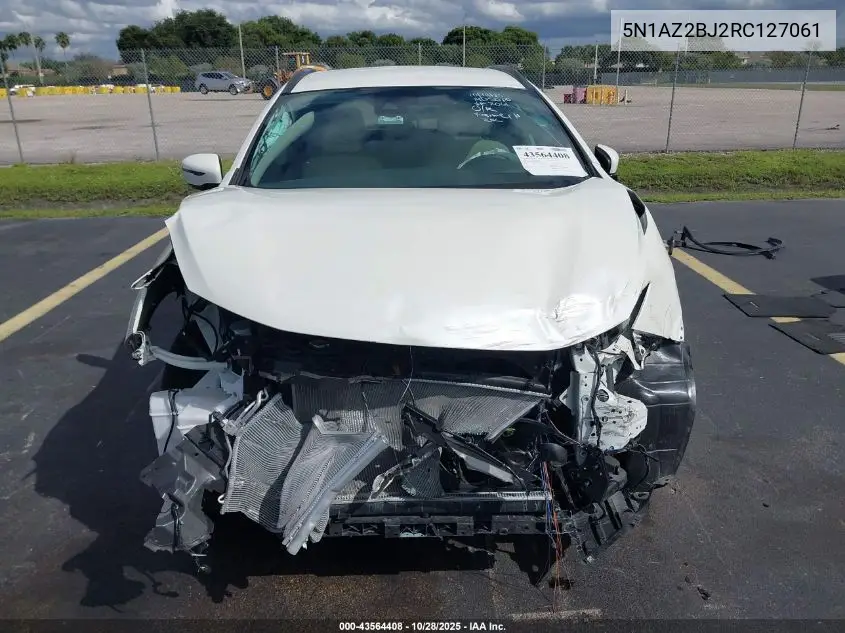 5N1AZ2BJ2RC127061 2024 Nissan Murano Sv Fwd