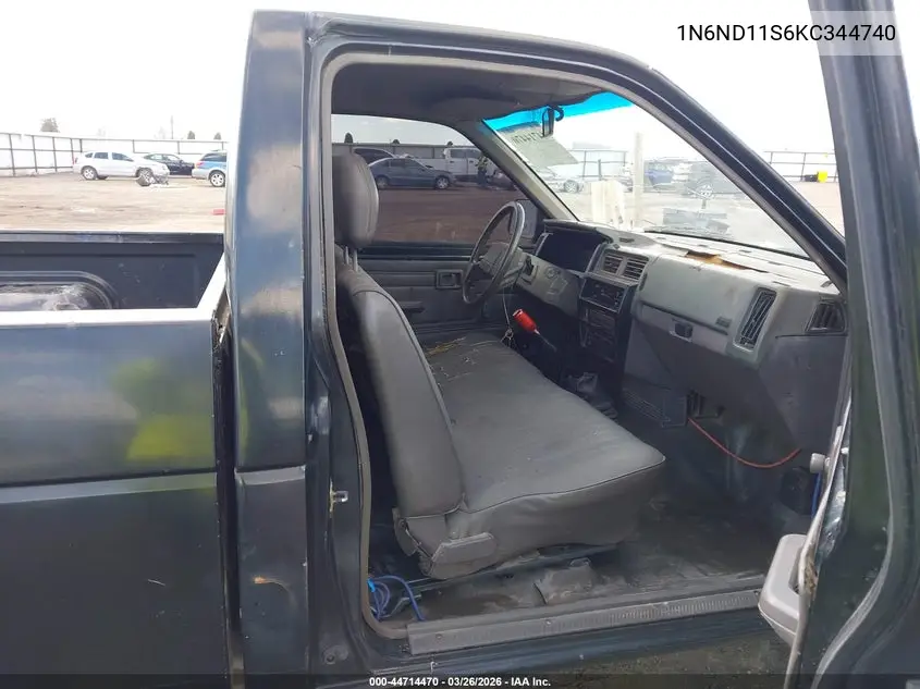 1989 Nissan D21 Short Bed VIN: 1N6ND11S6KC344740 Lot: 44714470