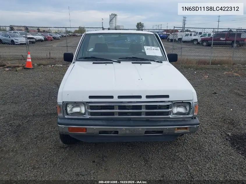1N6SD11S8LC422312 1990 Nissan D21 Short Bed