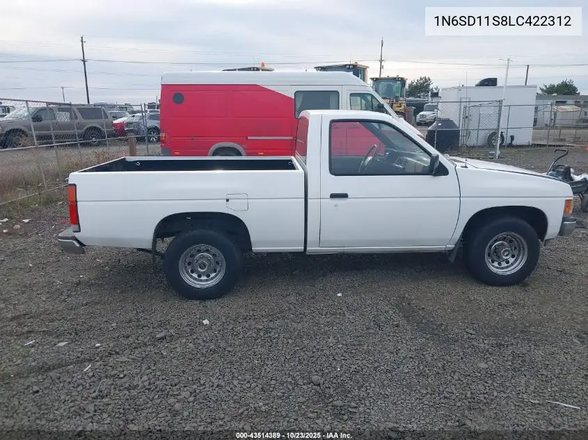 1N6SD11S8LC422312 1990 Nissan D21 Short Bed