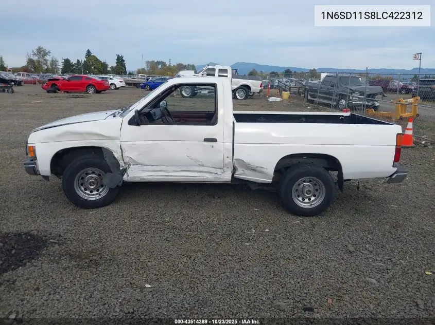 1N6SD11S8LC422312 1990 Nissan D21 Short Bed