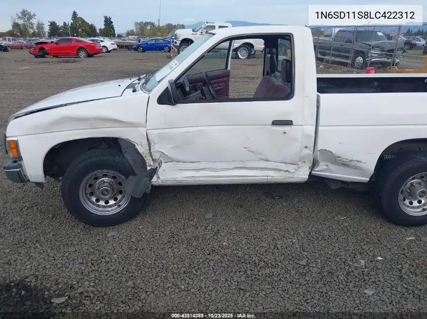1N6SD11S8LC422312 1990 Nissan D21 Short Bed
