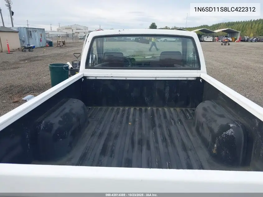 1N6SD11S8LC422312 1990 Nissan D21 Short Bed
