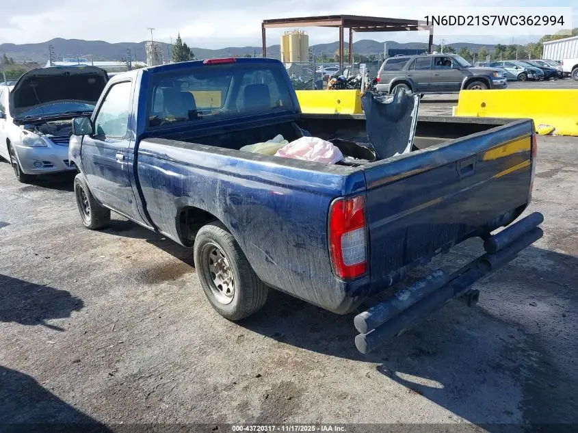 1N6DD21S7WC362994 1998 Nissan Frontier Standard/Xe