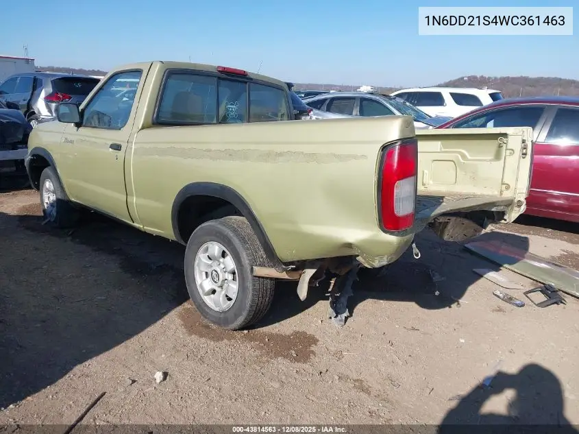 1N6DD21S4WC361463 1998 Nissan Frontier Standard/Xe