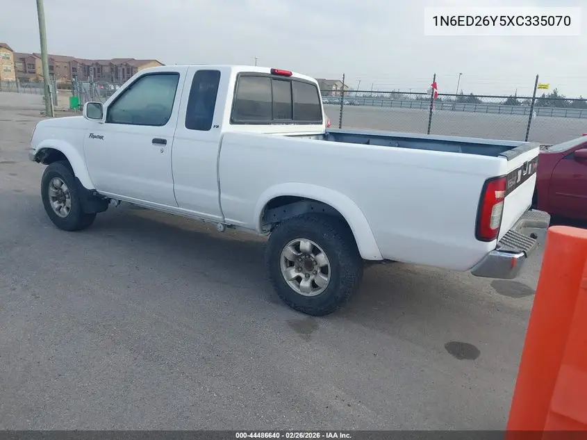 1N6ED26Y5XC335070 1999 Nissan Frontier Se-V6/Xe-V6