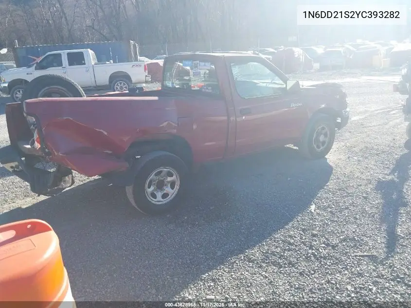 1N6DD21S2YC393282 2000 Nissan Frontier Xe