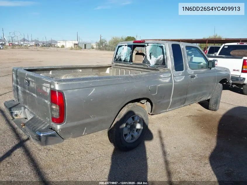 1N6DD26S4YC409913 2000 Nissan Frontier Xe