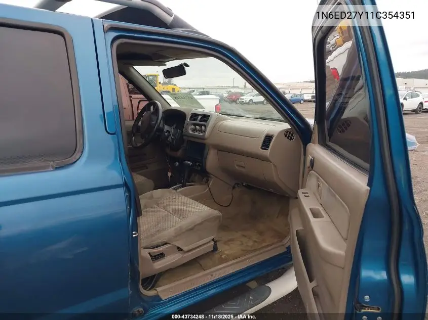 1N6ED27Y11C354351 2001 Nissan Frontier Se-V6