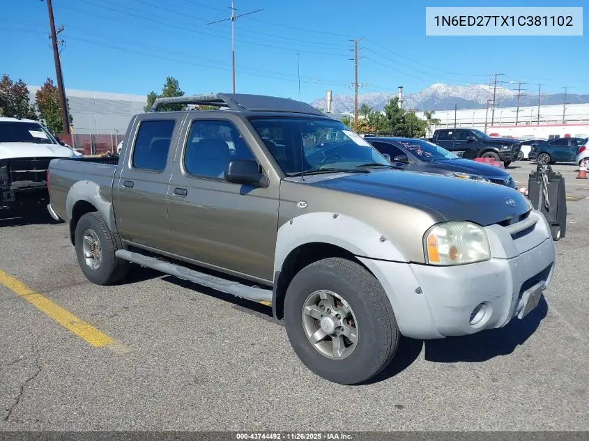 1N6ED27TX1C381102 2001 Nissan Frontier Xe-V6