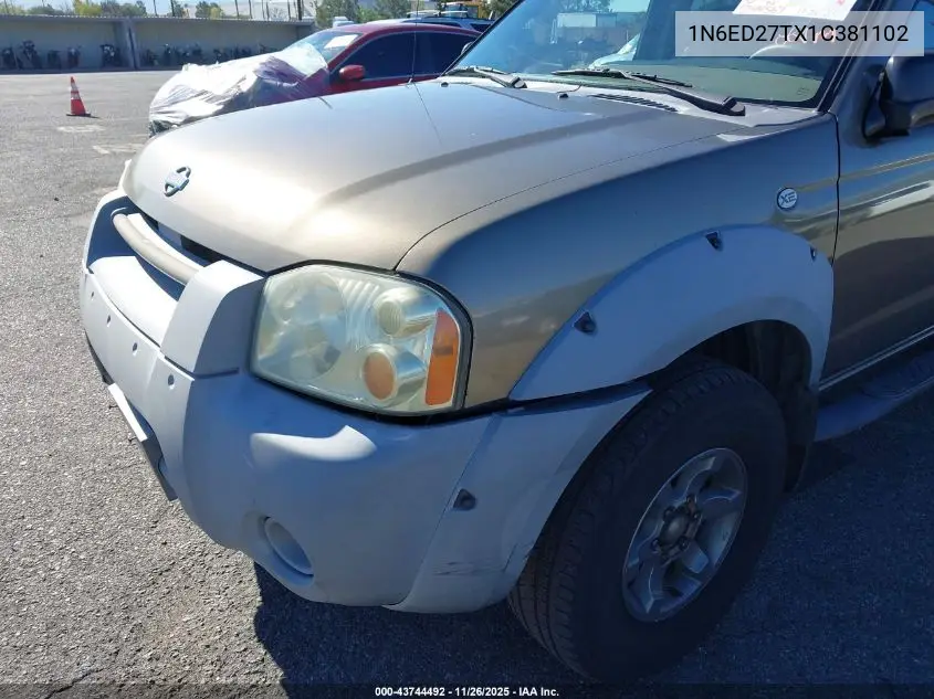 1N6ED27TX1C381102 2001 Nissan Frontier Xe-V6