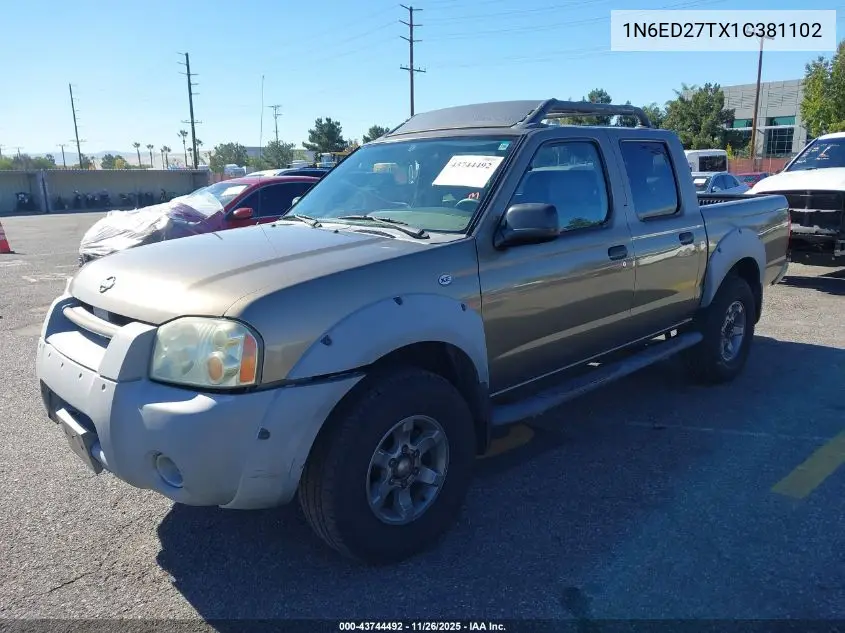 1N6ED27TX1C381102 2001 Nissan Frontier Xe-V6
