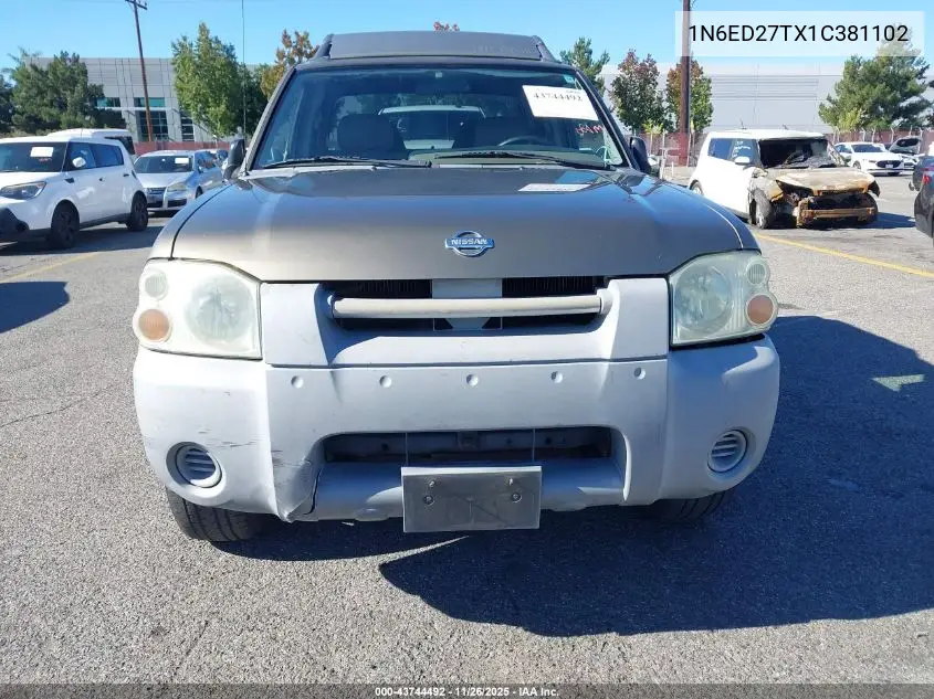 1N6ED27TX1C381102 2001 Nissan Frontier Xe-V6