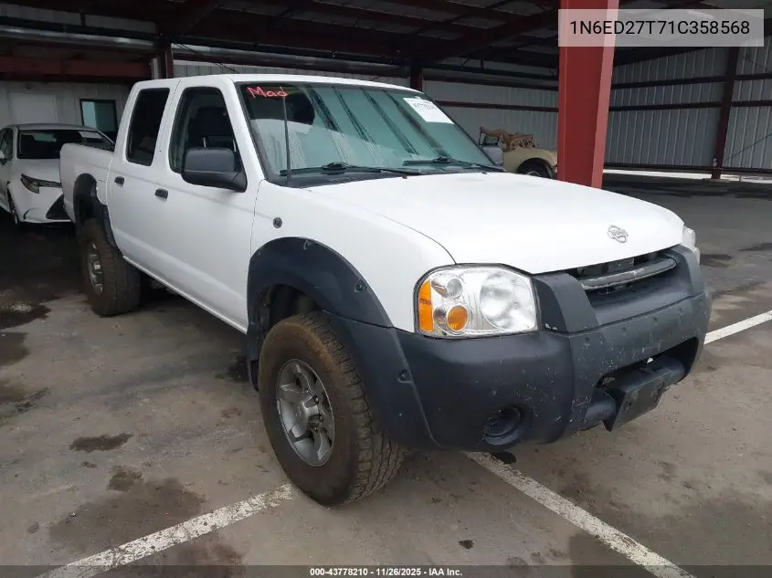 1N6ED27T71C358568 2001 Nissan Frontier Xe-V6