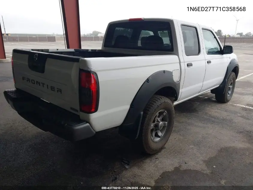 1N6ED27T71C358568 2001 Nissan Frontier Xe-V6