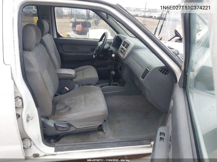 1N6ED27T51C374221 2001 Nissan Frontier Se-V6