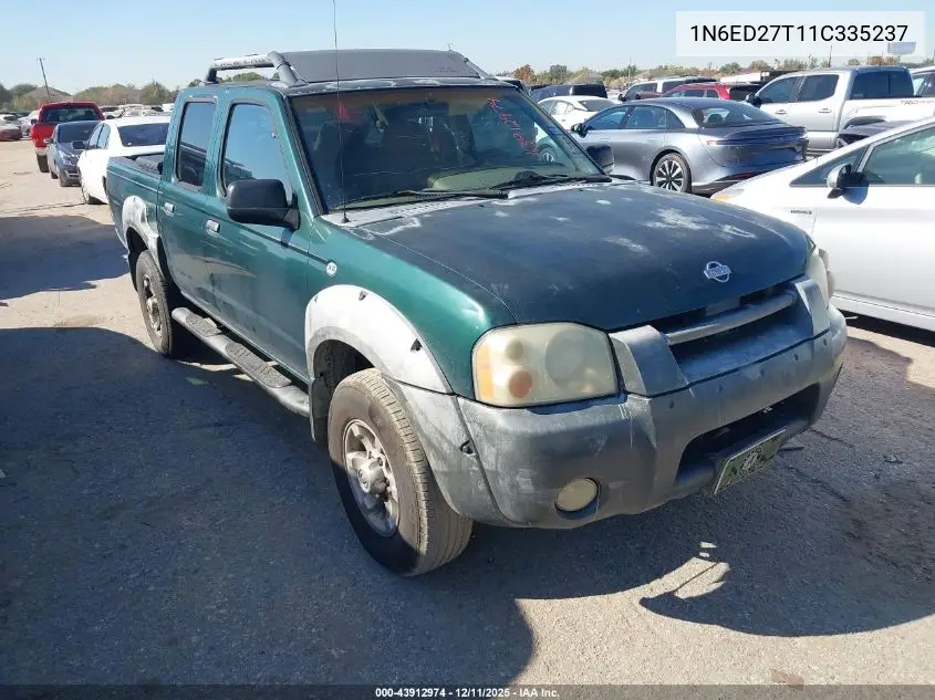 1N6ED27T11C335237 2001 Nissan Frontier Xe-V6