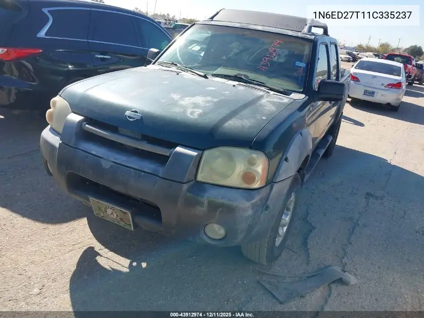 1N6ED27T11C335237 2001 Nissan Frontier Xe-V6