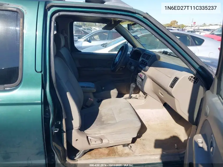 1N6ED27T11C335237 2001 Nissan Frontier Xe-V6