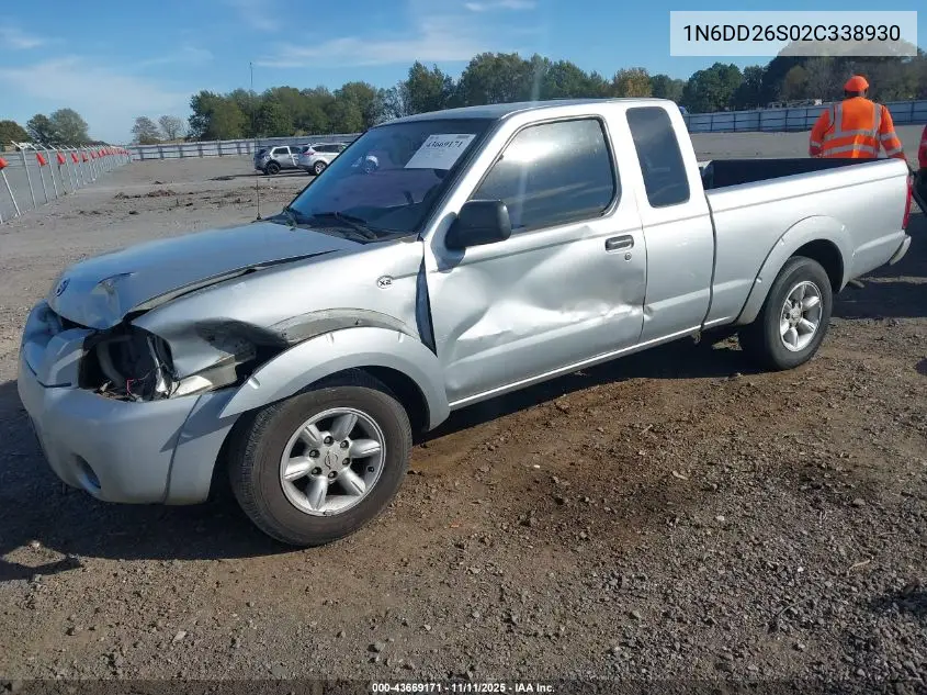 1N6DD26S02C338930 2002 Nissan Frontier Xe